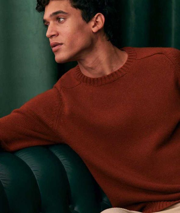 Чисто нова разкошна вълнена блуза на френската марка October/Sezane.