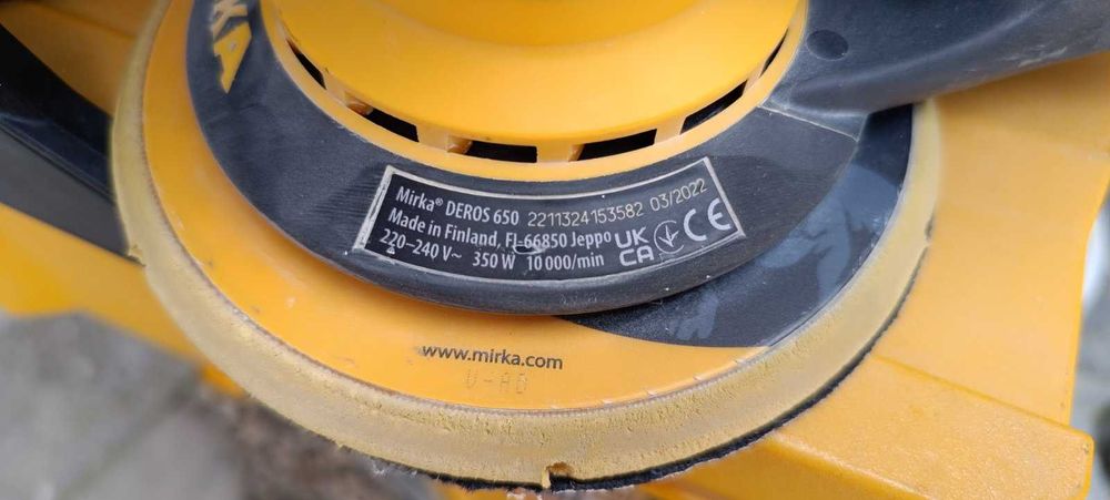 Ексцентършлайф Mirka Deros 650