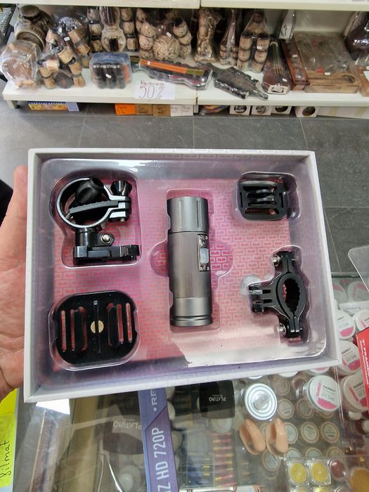 Camera filmat bicicletă