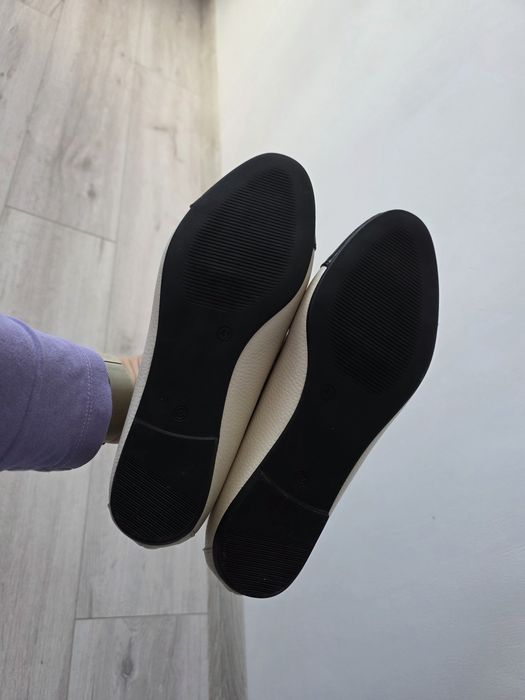 Balerini din piele naturală, mărimea 41