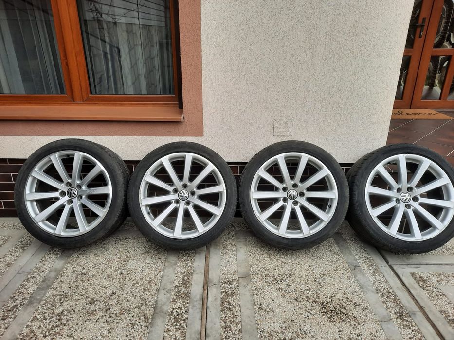 Jante + cauciucri  Vara Vw Tiguan -R line - 225/40 R19** PRET 2200RON**