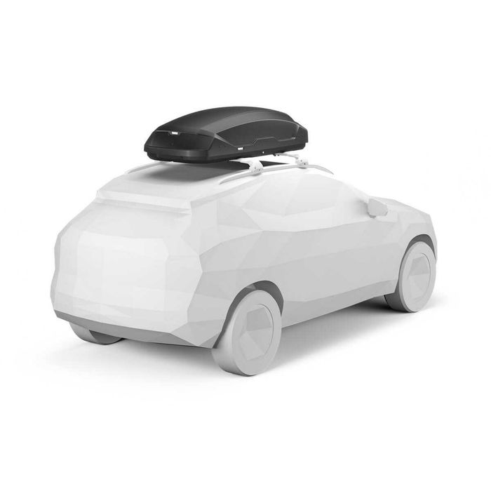 Автобокс Thule Pulse 2 M Черен мат 400л багажник за автомобил