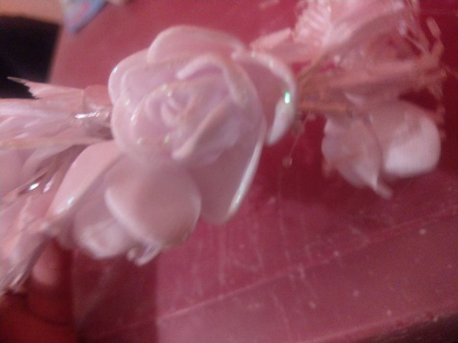 Перчатки и цветок свадебные