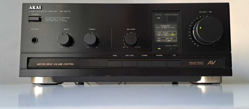 Amplificator Akai AM-M570 – Pre/Power – Source Direct DC Amp