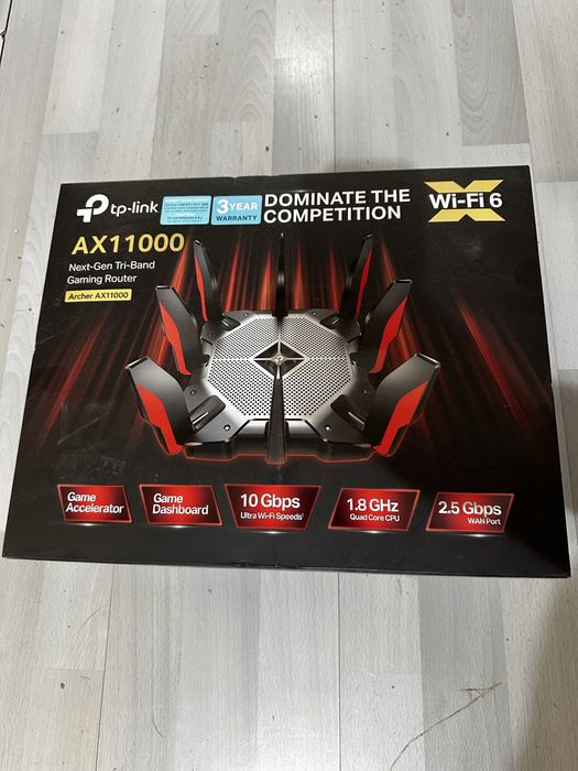 Wireless router Wi-Fi 6 tp-link AX11000