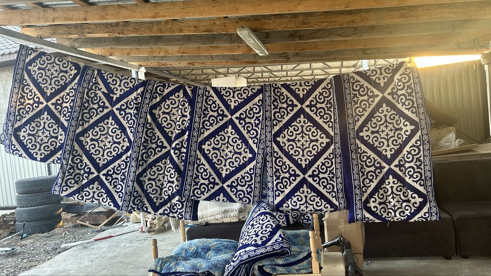 Корпе с нац.орнаментом.  7 шт