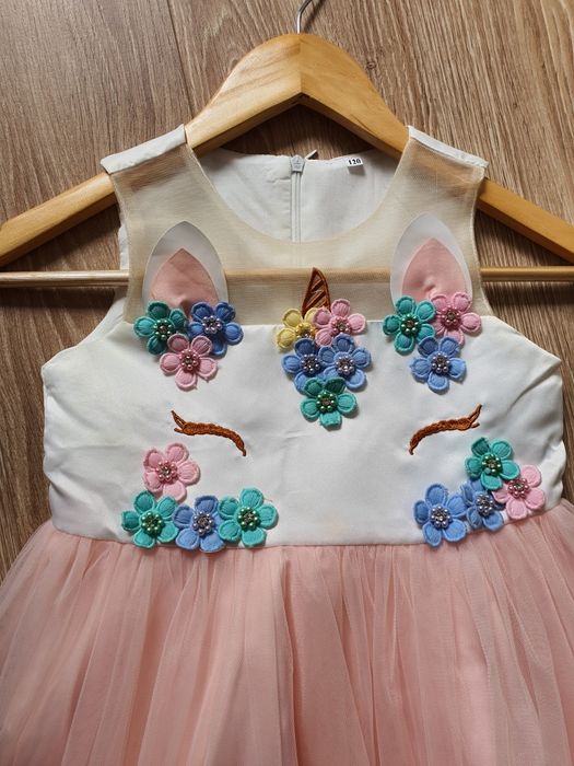 Rochie fete 4-6 ani elegantă