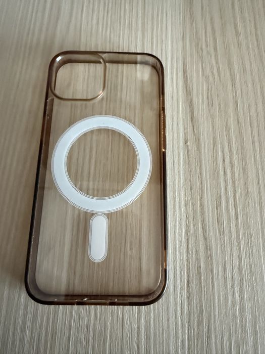 Huse iphone 14 transaparenta cu incarcare wireless