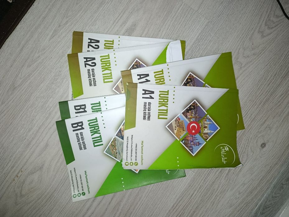 Turk tili darslik. Hilol edu. B1 A1 A3 barchasi