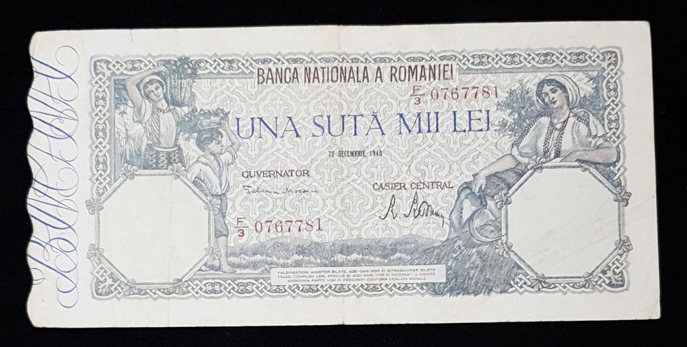 LOT bancnote Romania - Regele Mihai - 1944