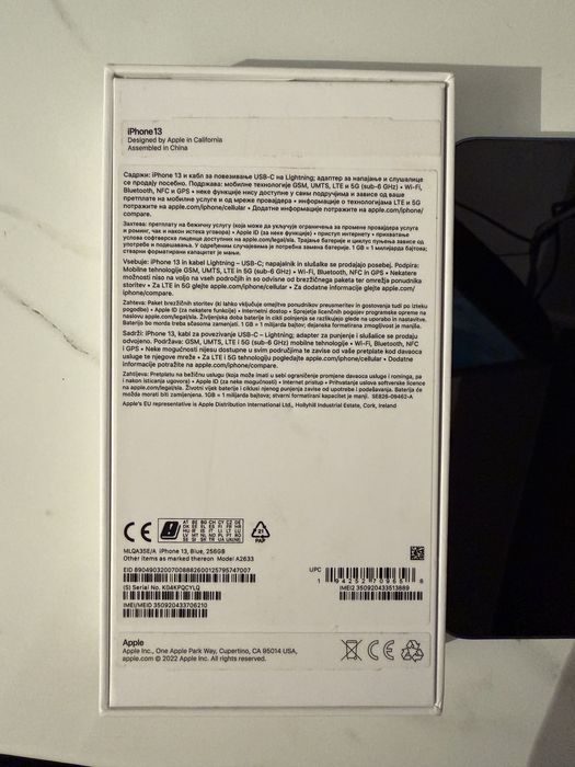 iphone 13, 256 ГБ, Blue