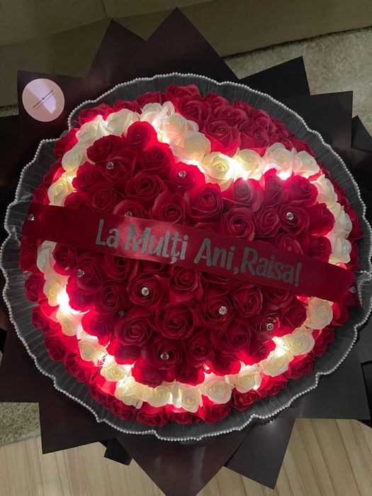 Buchete trandafiri sapun