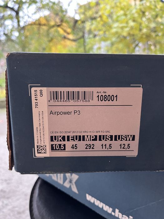 Haix нови обувки