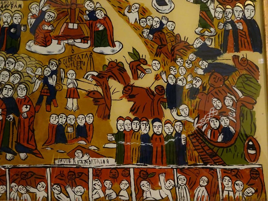 Icoana Judecata de Apoi, pictura rara din Nicula