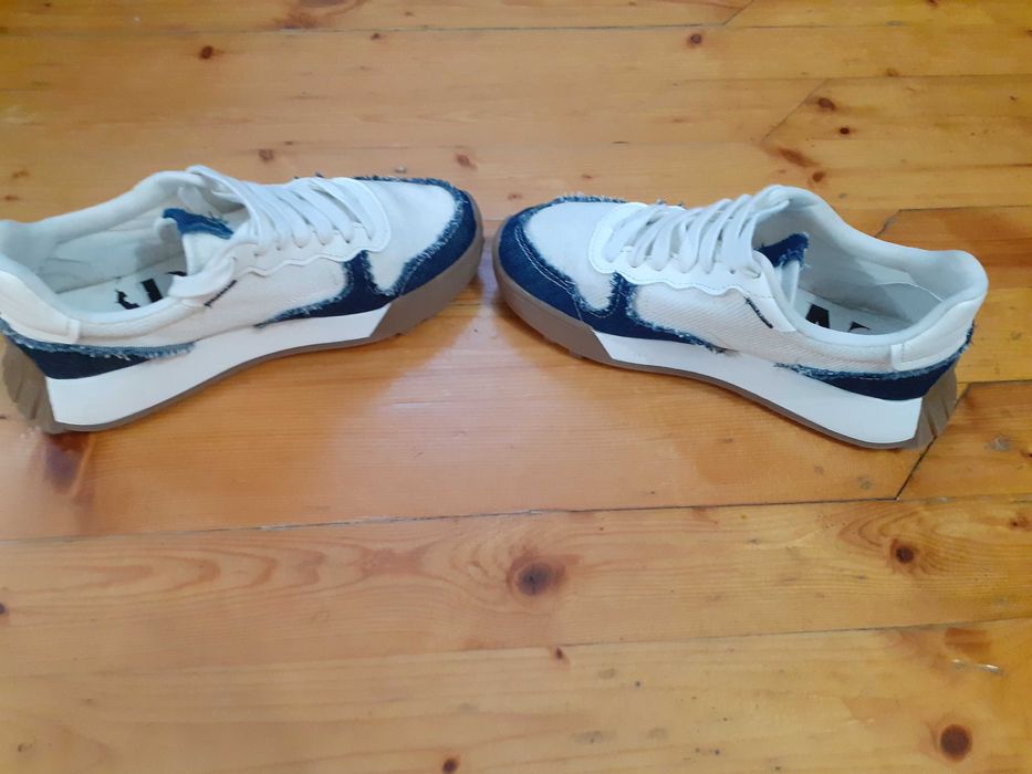 Дамски кецове Zara,дамски плетени боти