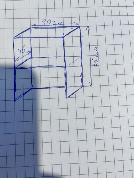 Продам витрину стекляную