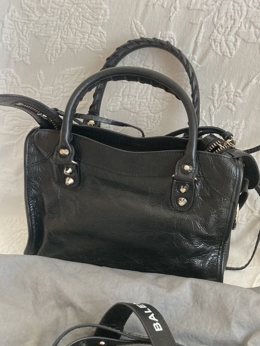 Balenciaga чанта естествена кожа