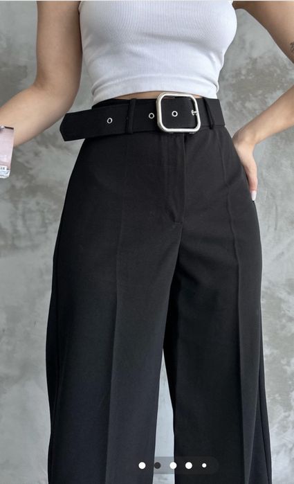 Дамски черен панталон XL – чисто нов