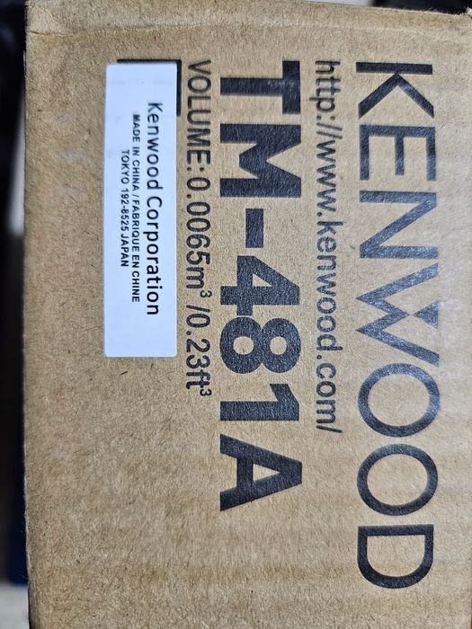 Рация kenwood tm481/281