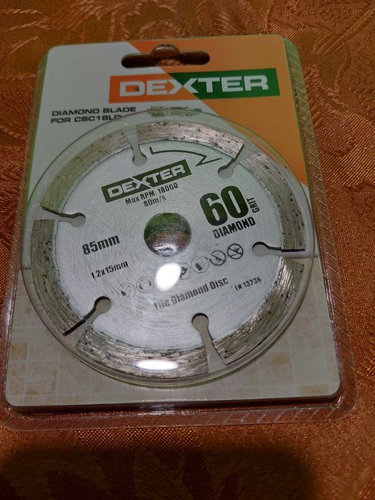 Disc diamantat,  pentru debitat placi ceramice, beton, caramida