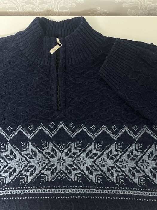 Свитер мужской длинный