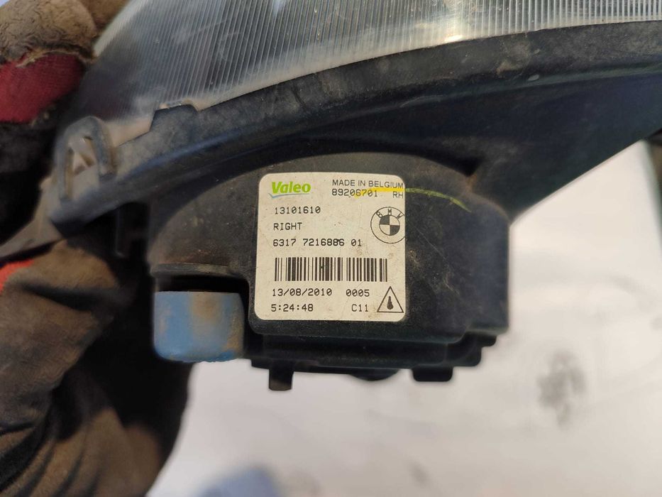 Proiector Ceata Dreapta / Halogen Bara Fata BMW Seria 5 (F10) / (F11) 2009–2013 / Cod OEM 6317 7216886 (5D2)