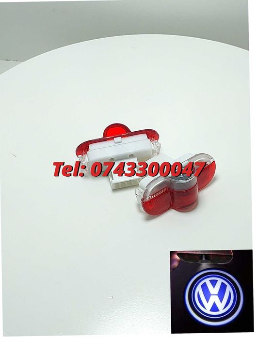 Proiectoare Logo Portiere Vw Golf 4 Caddy Touran Bora Passat