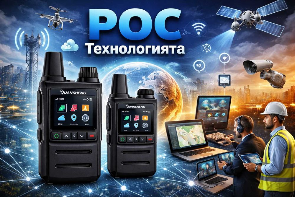 Quansheng IP-Q1 — 4G PoC радиостанция 2бр.