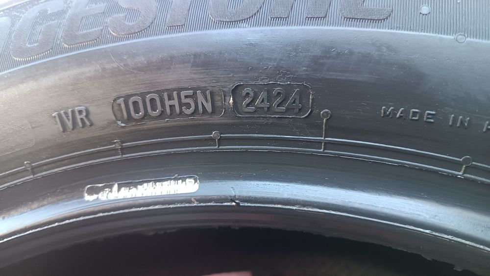 235/55/19 Bridgestone Дот 2424