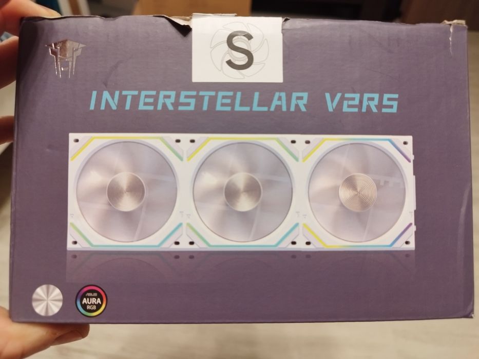 Set 3 ventilatoare PC Jungle Leopard (Tzmrit) Interstellar-V2RS Argb Uni Fan, albe