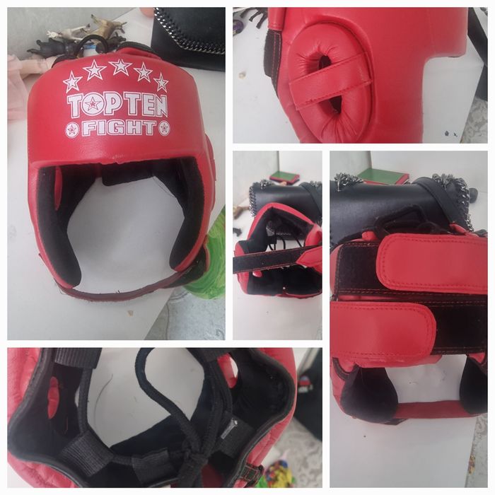 Шлем для занятий каратэ, таеквандо