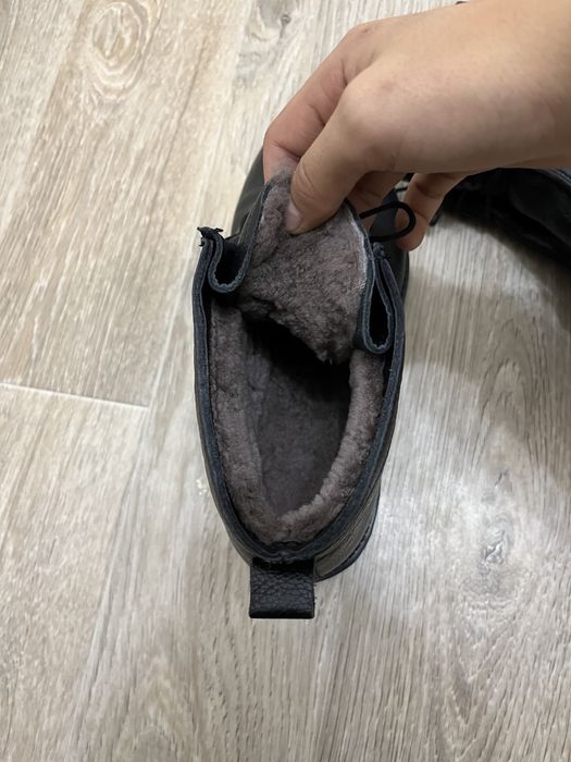 Заря обувь кожаный