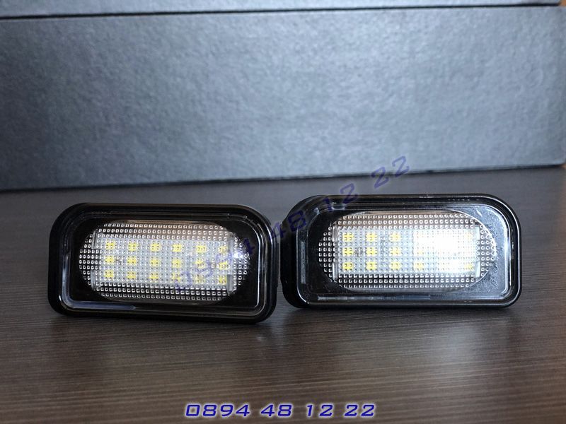 Mercedes C Class W203 Седан LED Диодни Плафони Заден Номер Осветление