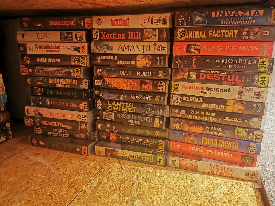 Casete vhs Filme de top 100