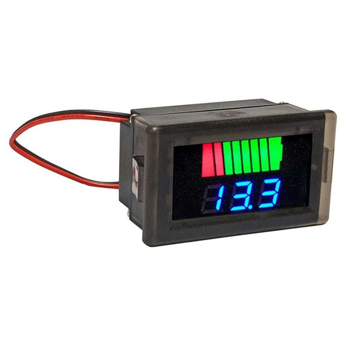 Indicator STARE nivel BATERIE auto bicicleta trotineta 12V 24V 48V 60V