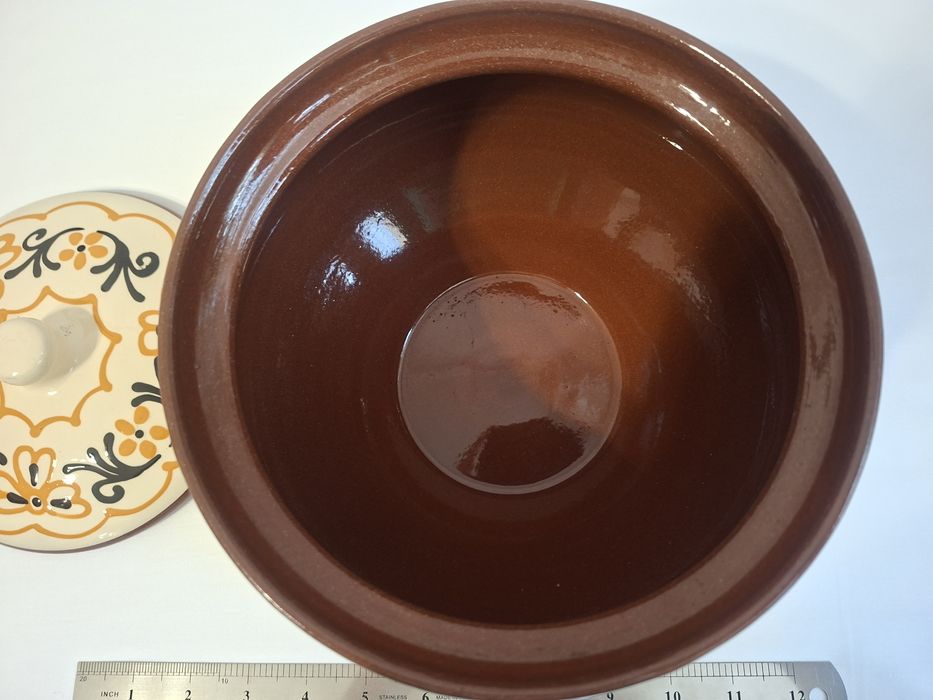 Керамический горшочек, супница СССР