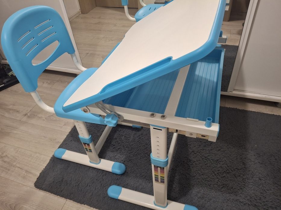 Set birou + scaun copii reglabile