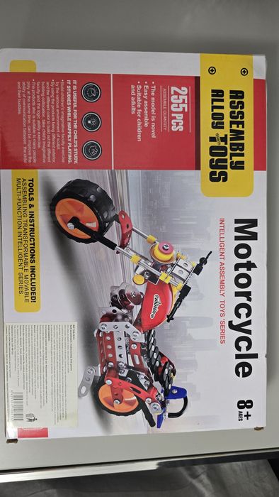 Joc de construcție metalic - Motocicleta 255 piese