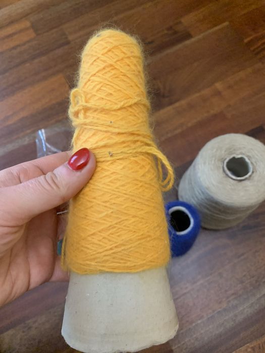 Итальянская пряжа на бобинах