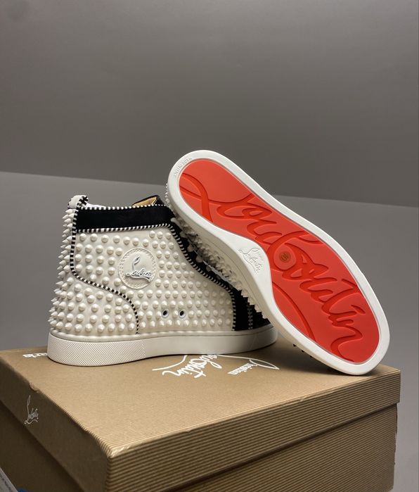Christian Louboutin High Black White