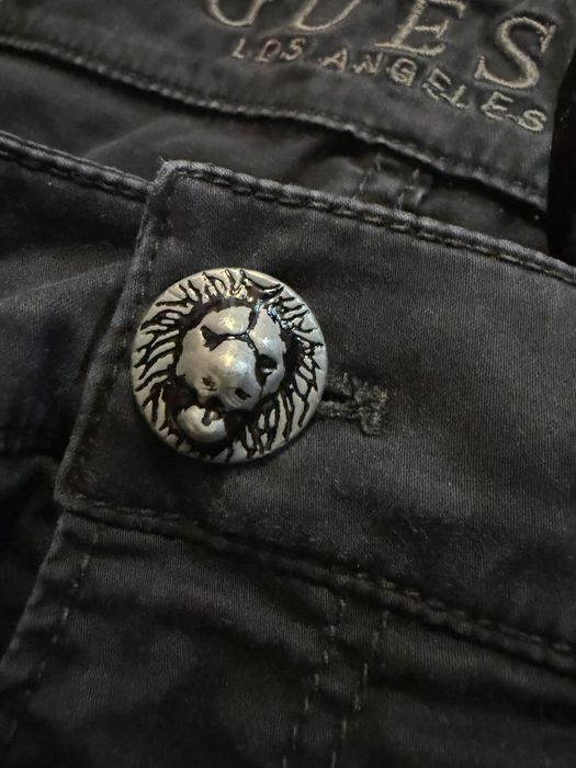 Черен панталон Guess