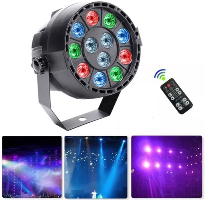 LED Диско осветление UKing, UV светлина, Гласов контрол