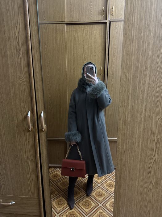 Пальто кашемировое