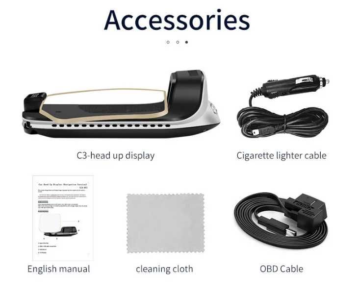 Бортовой компьютер HUD модели 177 видов - С 3 модель