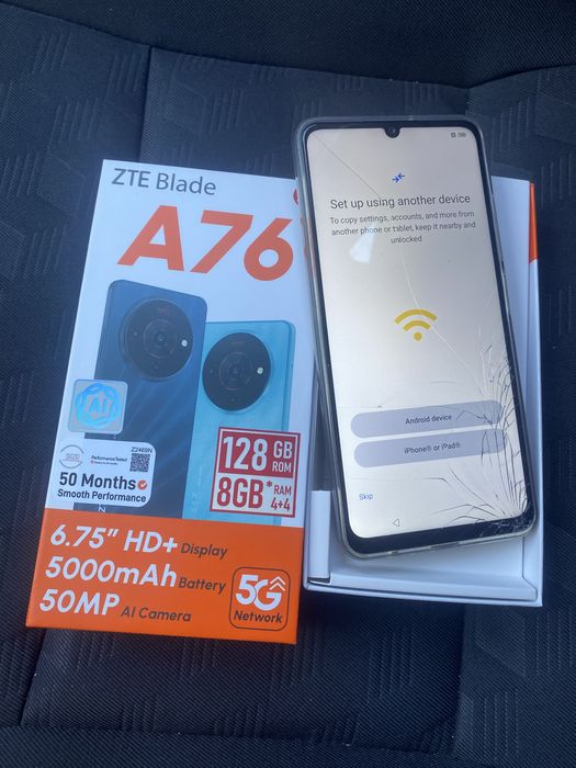 Мобилен телефон ZTE Blade A76 5G