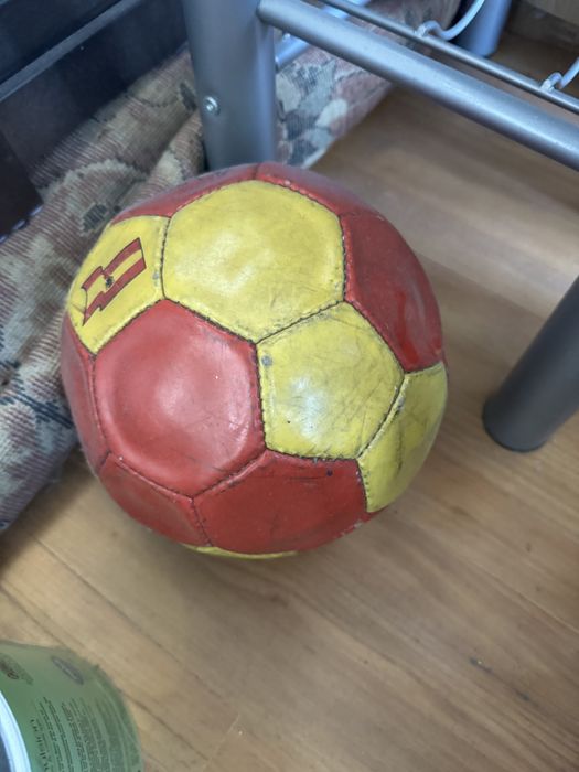 Minge de fotbal folosita