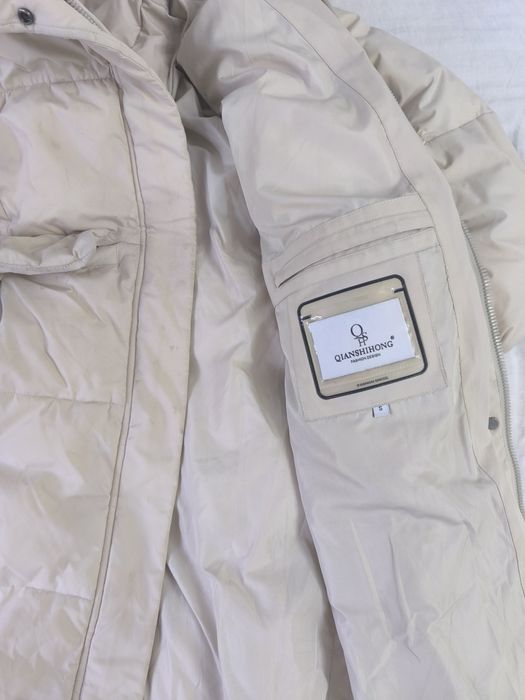 Зимний теплый пуховик