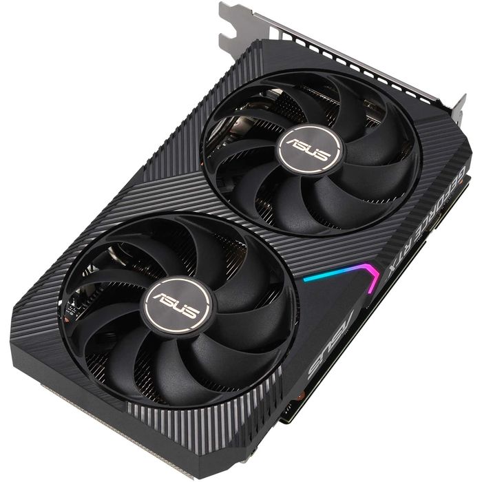 Placa Video Asus RTX 3050 Dual Fan OC 8GB GDDR6 128 biti Noua Sigilata