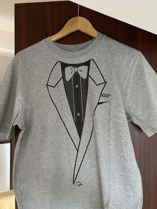 Off White x Nike NRG Grey Tee