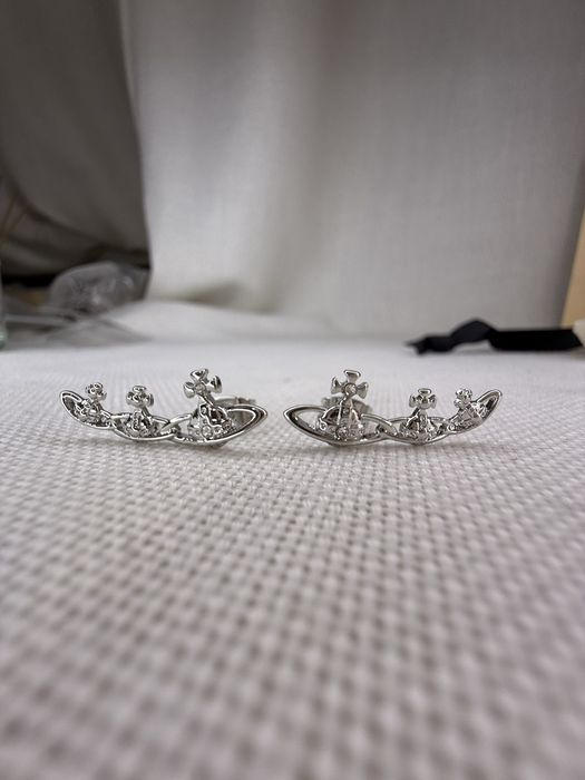 Cercei VIVIENNE Westwood Candy, argintiu